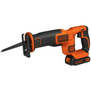 lot 75664 image: BLACKDECKER 20V Max Cordless Reciprocating Saw Battery Included BDCR20C