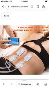 lot 75672 image: TENS Unit Muscle Stimulator Electric Shock Therapy for Muscles Dual Channel TENS EMS Unit Electronic Pulse Massager with 24 Modes Physical Therapy Equipment for Back Pain Relief
