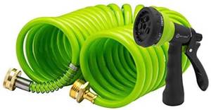 lot 75680 image: AUTOMAIN COIL WATER HOSE CAR WASH OR GARDEN 25ft