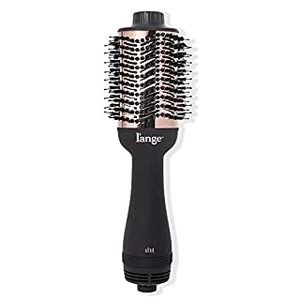 lot 75682 image: LANGE HAIR Le Volume 2-in-1 Titanium Brush Dryer Black  75MM Hot Air Blow Dryer Brush in One with Oval Barrel  Hair Styler for Smooth, Frizz-Free Results for All Hair Types (B08747JQ2Q)