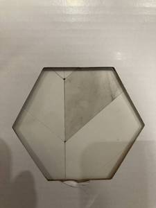 lot 75685 image: STICKGOO PEEL AND STICK PVC METAL WALL TILES