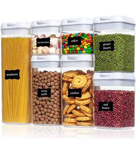 lot 75405 image: VTOPMART Air Tight Food Storage Containers 7 Piece Set
