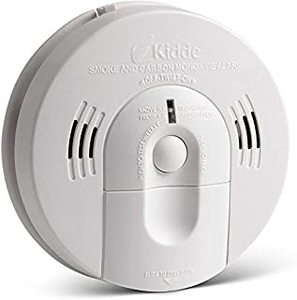 lot 75408 image: Kidde Smoke & Carbon Monoxide Detector, Battery Powered, Combination Smoke & CO Alarm, Voice Alert (B00PC5S0PA)