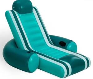 lot 75417 image: SLOOSH Inflatable Lounger Party Size Blue