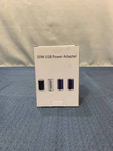lot 75437 image: 30W USB Power Adapter, White