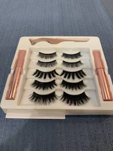 lot 75445 image: Arishine Magnetic Eyeliner & Eyelashes Kit Gorgeous And Flawless, 5 Pack, Reusable