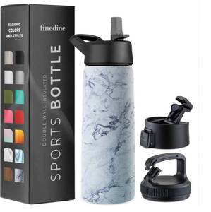 lot 75467 image: FINEDINE Triple Vacuum Insulated Sports Bottle 40OZ