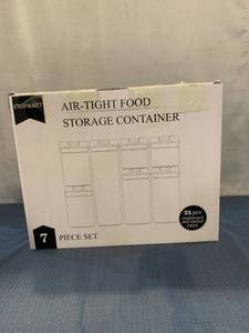 lot 75477 image: VTOPMART Air Tight Food Storage Containers 7 Piece Set