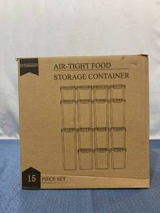 lot 75482 image: VTOPMART Air Tight Food Storage Containers 15 Piece