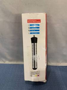 lot 75495 image: Full Immersion Electric Water Heater Black 1500Watts