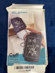 lot 75720 image: ELERA CUFF FOR BLOOD PRESSURE MONITOR