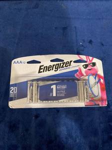 lot 75724 image: ENERGIZER ULTIMATE LITHIUM AAA 12 PACK