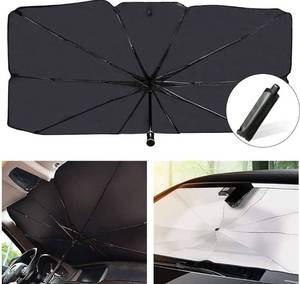 lot 75728 image: HELLO LEIBOO HEAVY DUTY UMBRELLA WITH LEATHER CASE