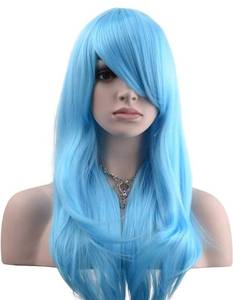 lot 75749 image: Royalstyle 2870cm Long Wavy Universal Cosplay Wig Blue - E32
