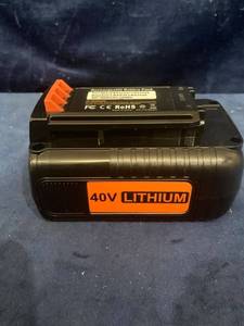 lot 75774 image: RECHARGEABLE BATTERY PACK FOR BLACK AND DECKER LHT2436