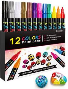 lot 75785 image: EMOOQI FELT TIP MARKER SET