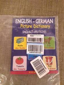 lot 26550 image: English-German Picture Dictionary