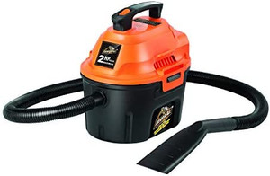 lot 26853 image: Armor All, AA255 , 2.5 Gallon 2 Peak HP WetDry Utility Shop Vacuum, Orange