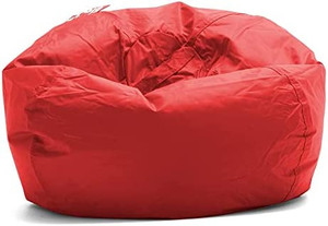 lot 26854 image: Big Joe bean bag chair, Red
