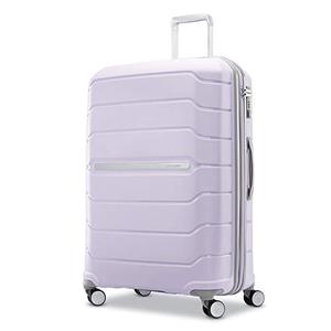 lot 26875 image: Samsonite Freeform Hardside Expandable with Double Spinner Wheels, Lilac, Checked-Large 28-Inch