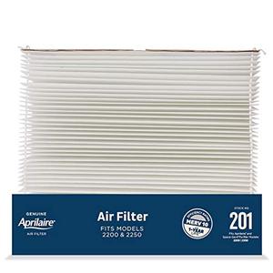 lot 26883 image: Aprilaire 201 Replacement Filter for Aprilaire 2200, 2250, Space Gard 2200 Whole House Air Purifiers - MERV 10, 20x25x6 Air Filter (Pack of 1)