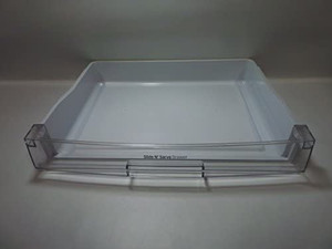 lot 26886 image: Refrigerator Cooling Drawer Tray Assembly, Fresh Room, Clear