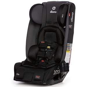 lot 26906 image: Diono Radian 3RXT, 4-in-1 Convertible Car Seat, Rear and Forward Facing, Steel Core, 10 Years 1 Car Seat, Ultimate Safety and Protection, Slim Fit 3 Across, Gray Slate