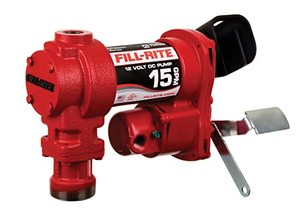 lot 28365 image: Fill-Rite FR1204H 12V 57 LPM Fuel Transfer Pump