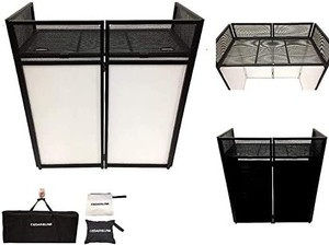 lot 53522 image: Sardoxx DJ Booth DJ Facade Bag Black White Scrims   (Retails $269)