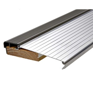 lot 23338 image: Thermwell Products TS36A Threshold Sill Fixed Aluminum &amp Vinyl - 3 ft. -Retail $20.31