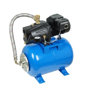 lot 23381 image: Everbilt 12 HP Shallow Well Jet Pump with 6 Gallon Tank Retail $369.00
