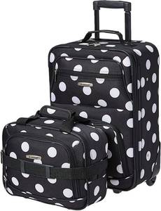 lot 27288 image: Rockland Fashion Soft side Upright Luggage set