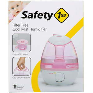 lot 27305 image: Safety 1st Filter Free Cool Mist Humidifier, Pink