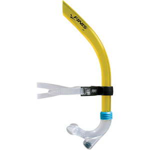 lot 27306 image: FINIS Swimmer Snorkel Jr, Yellow and White