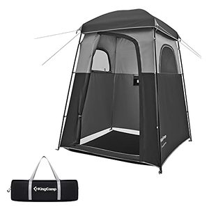 lot 28392 image: KingCamp Oversize Outdoor Easy Up Portable Dressing Changing Room Shower Privacy Shelter Tent