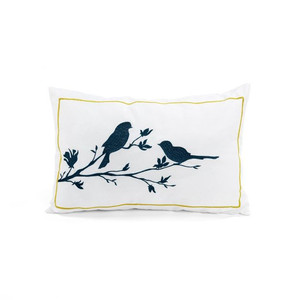 lot 28393 image: Lush Decor Blue & Pink Throw pillow   (Different colors than stock photo)