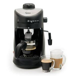 lot 28456 image: Capresso 4-cup Espresso & Cappuccino Machine   (Retails $303.01)