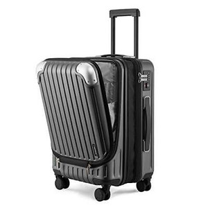 lot 28793 image: LEVEL8 Grace EXT Carry On Luggage 20 Expandable Hard side Suitcase ABSPC Hard sided  (Retails $206)