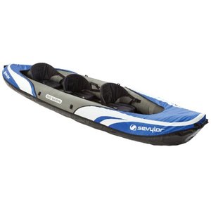lot 28816 image: Sevylor Big Basin 3-Person Kayak, Blue