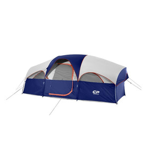 lot 28863 image: CAMPROS 8 PERSON FAMILY CAMPING TENT (2 ROOMS)