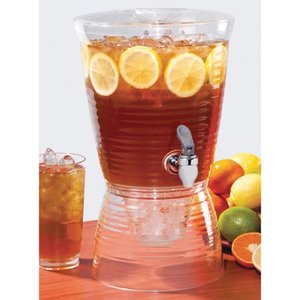 lot 29316 image: Creative Bath Bark 1.5-Gallon Beverage Dispenser