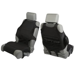 lot 29351 image: Rugged Ridge 13235.30 Seat Protector Vest Kit, Neoprene, Black 07-Current Jeep Wrangler  20-Current Gladiator