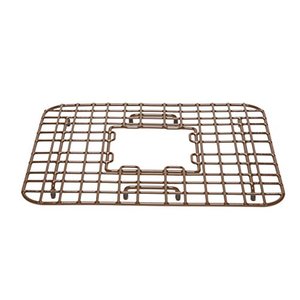 lot 29389 image: Sinkology SG005-18 Sullivan 18-inch Copper Kitchen Sink Bottom Grid, Brown