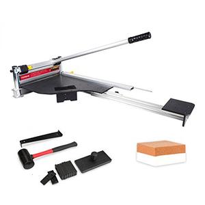 lot 30588 image: Norske Tools NMAP004 13 inch Laminate Flooring & Siding Cutter with Sliding Extension Table with Bonus Floor Installation Kit Great Value