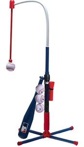 lot 10311 image: Franklin Sports Grow-with-Me Kids Baseball Batting Tee  Stand Set for Youth  Toddlers - Toy Baseball, Softball  Teeball Hitting Tee Set for Boys  Girls