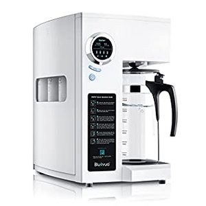 lot 20911 image: Retails for $400 Bluevua RO100ROPOT Reverse Osmosis System Countertop Water Filter, 4 Stage Purification, Counter RO Filtration, 21 Pure to Drain, Purified Tap Water, Portable Water Purifier for Home (B09KRDK677)