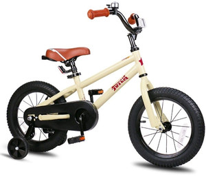 lot 40737 image: JOYSTAR Totem Kids Bike for 2-9 Years Old Boys Girls, BMX Style Kids Bicycles 14 Inch with Training Wheels, 18 Inch Childrens Bikes with Kickstand and Handbrake, Multiple Colors