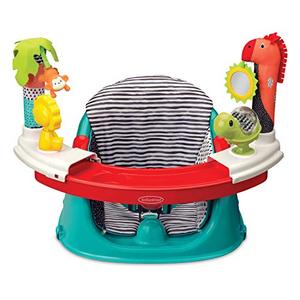lot 40764 image: Infantino 3-in-1 Booster Seat  Baby Activity Seat  Booster Seat for Dining Table  Removable Tray