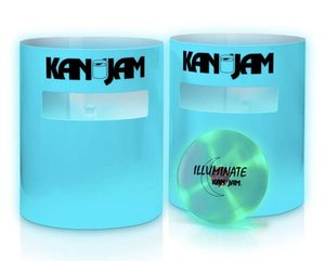 lot 10318 image: Kan Jam Illuminate Disc Toss Game, 13 Colors, for Backyard, Beach, Park, Tailgates, Day or Night