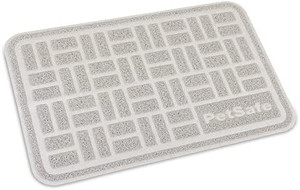 lot 30258 image: PetSafe Anti-Tracking Litter Mat - Traps Crystal and Clay Clumping Cat Litter - Durable Mesh Material - Easy to Clean Mat - Compatible with All Cat Litter Boxes - Medium Size